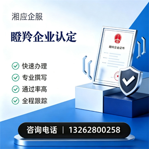 荆门瞪羚企业认定申报服务