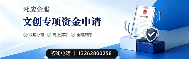 荆门文创专项资金申报服务