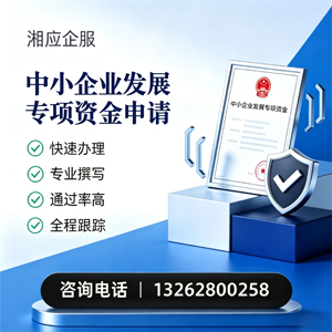 荆门中小企业发展专项资金申报服务